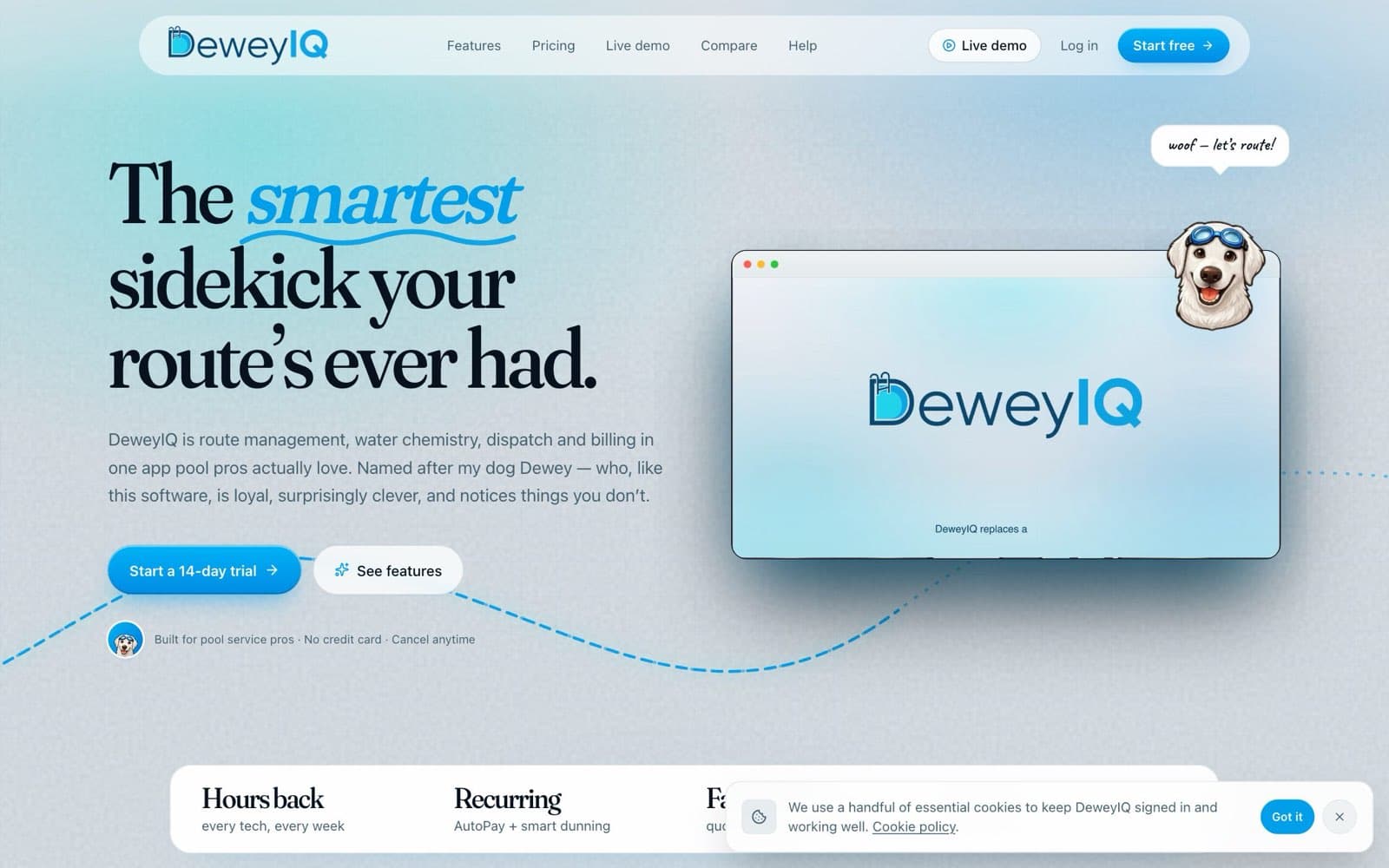 The DeweyIQ website
